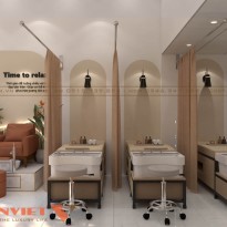 Thiết kế spa Bồ Đề Tâm – Không gian chữa lành giữa lòng thành phố sôi động